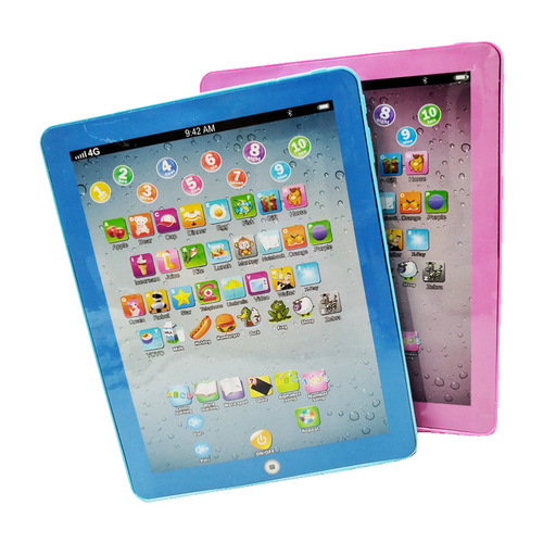 Foreign trade supply English tablet learning machine AliExpress Amazon children's mini point reading touch story machine toy