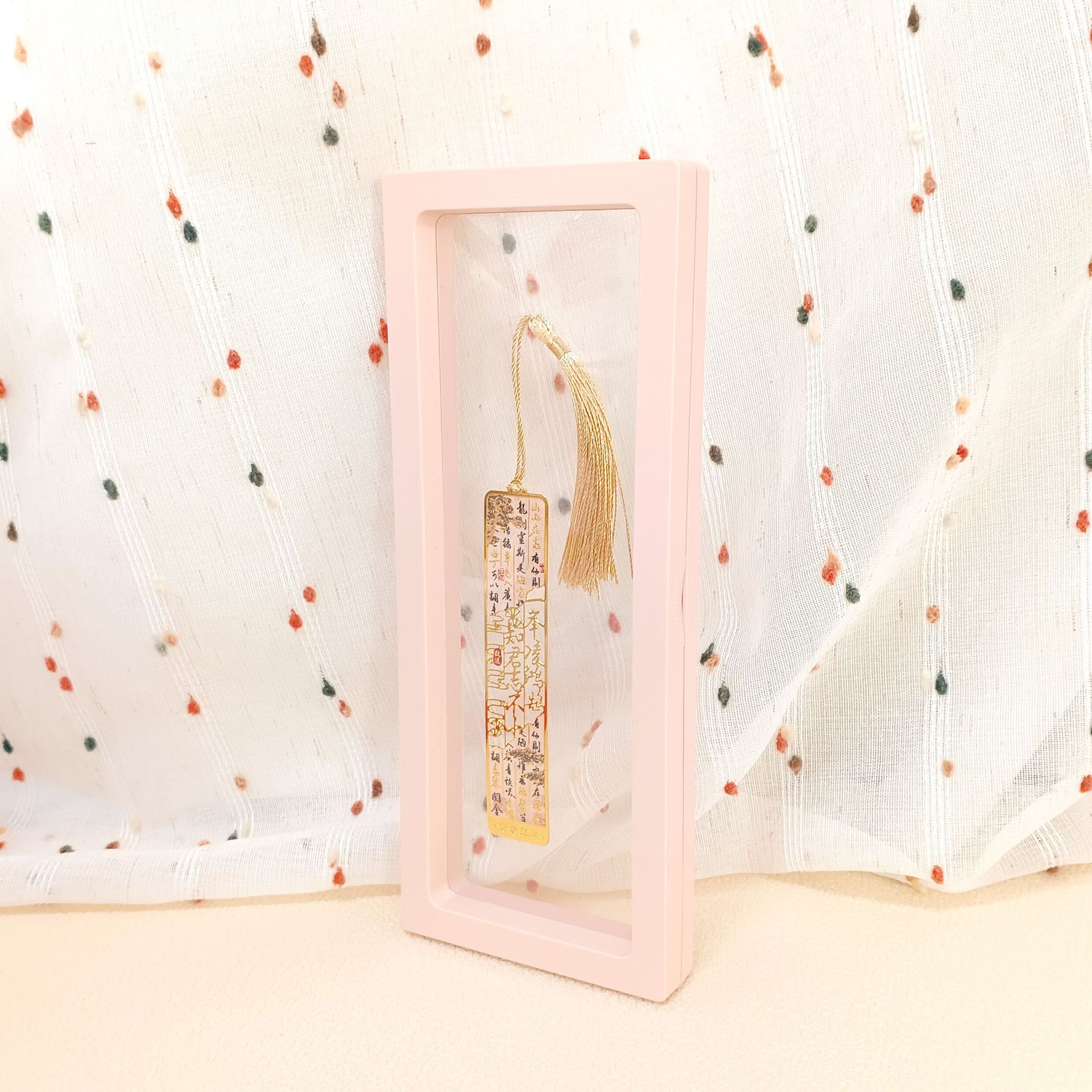 透明pe长方形悬浮盒学生小商品收纳展示盒玉石发簪首饰防尘包装盒