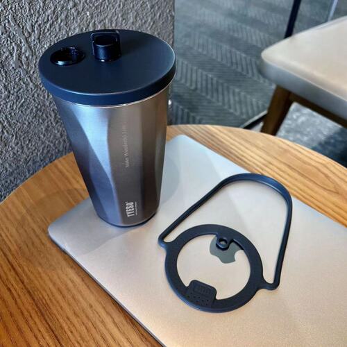 Taishuo Gradient Diamond Cup Original Silicone Portable Hand Rope tyeso [8848B does not include water cup]