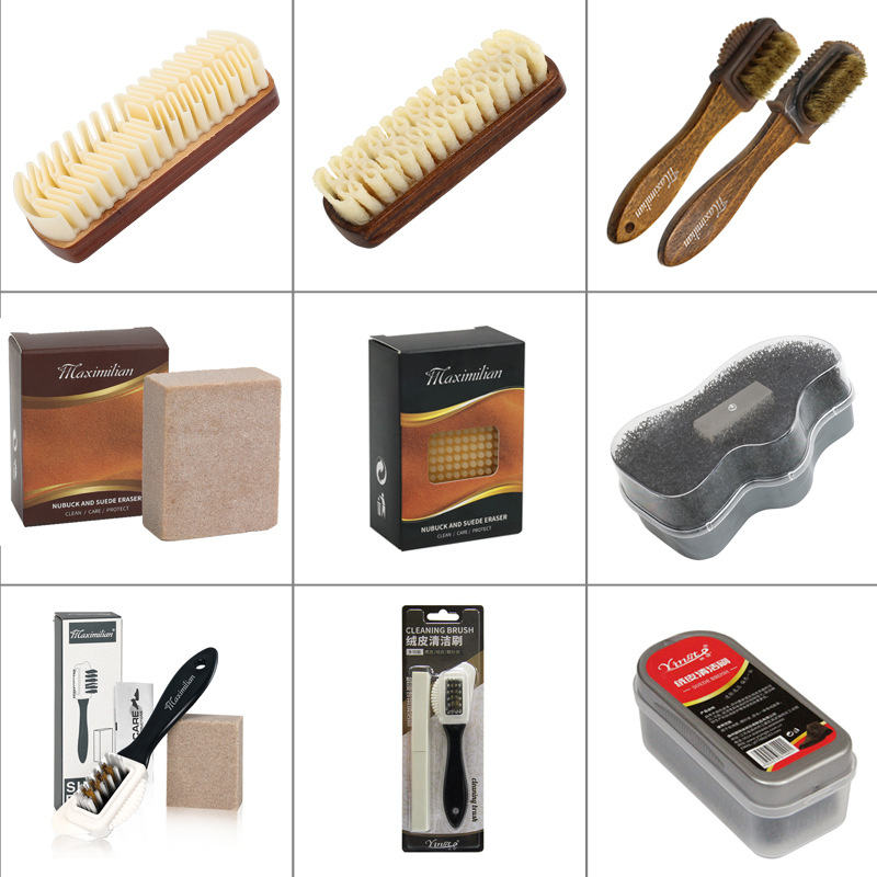 Cepillo de zapatos de cuero de terciopelo borrador cepillo de goma cruda zapatos de bola limpieza de descontaminación cepillo de zapatos de goma zapatos de cuero de gamuza cepillo de piel de venado