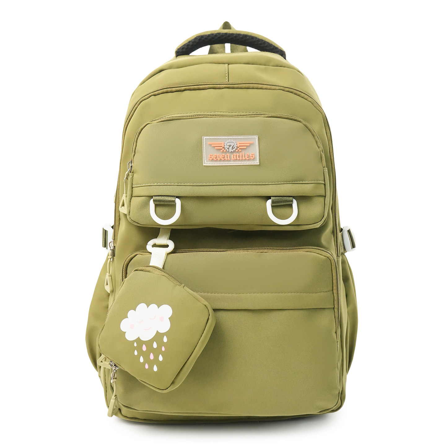 Mochila de reducción de carga de estudiantes de secundaria de gran capacidad, explosión de niños, 4 - 6 grados, mochila de espalda ligera, mochila de reducción de presión para mujeres image 11