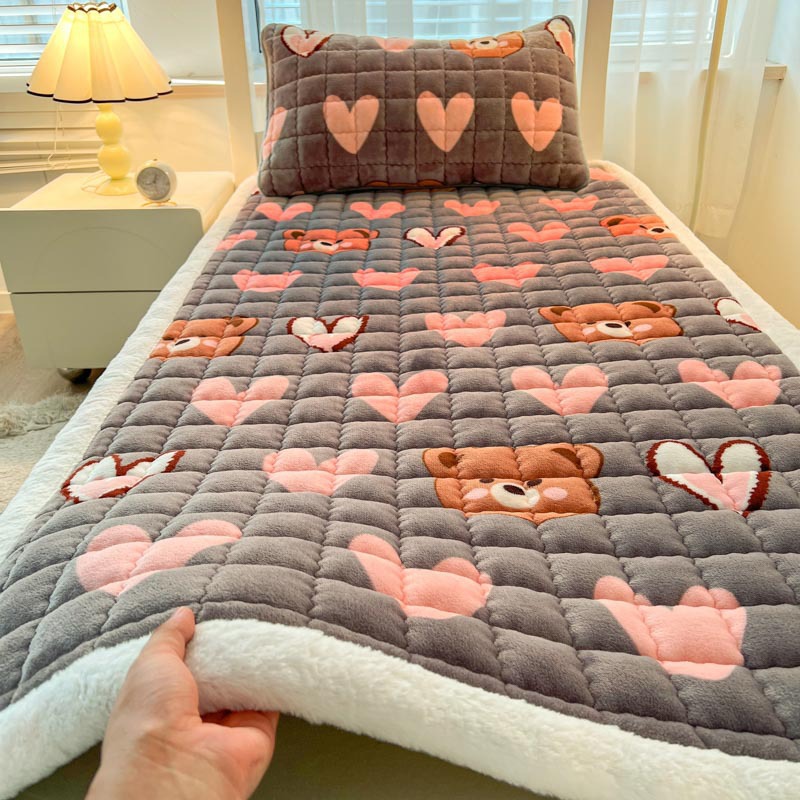 따뜻한 벨벳 엣지 매트리스 두미베어