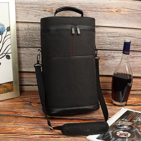 Outdoor Oxford Cloth Portable Bucket Ice Bag Champagne Wine Bag picnic bag fashion wine insulation bag