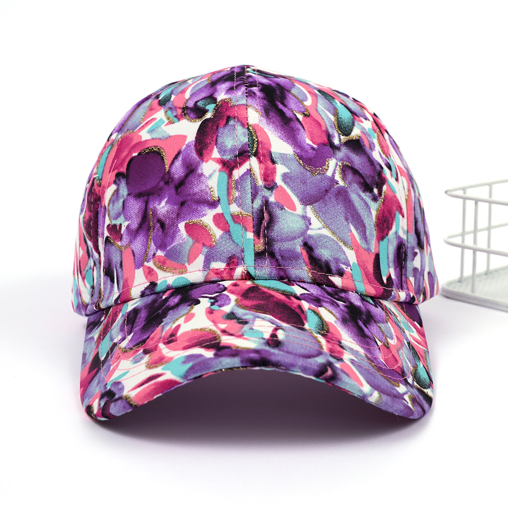 Nueva gorra de béisbol impresa primavera y verano al aire libre protección solar sol sombrero casual moda casquillo enarbolado