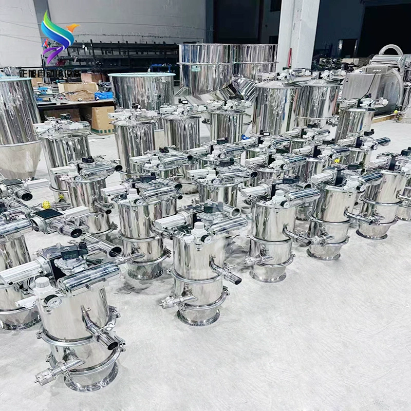 Донгуаньская машина для вакуумной подачи графитового порошка без пыли, машина для количественной подачи латунного порошка, полностью автоматический конвейер для боксита