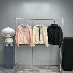 Item No. 052009 Korean casual hooded drawstring coat women's 2025 spring and autumn new fashion western style sunscreen clothing