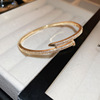 Zirconium, ring, advanced bracelet, universal fashionable bag, jewelry, high-quality style, wholesale