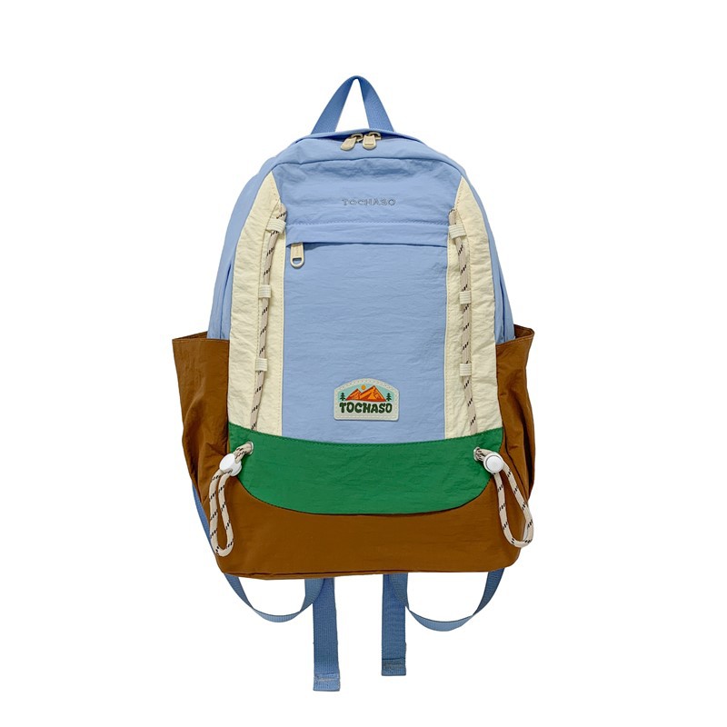 Mochila de moda coreana para niños y niñas, mochila de alta capacidad para estudiantes de escuela primaria, nueva mochila para niños con cuerda extranjera.