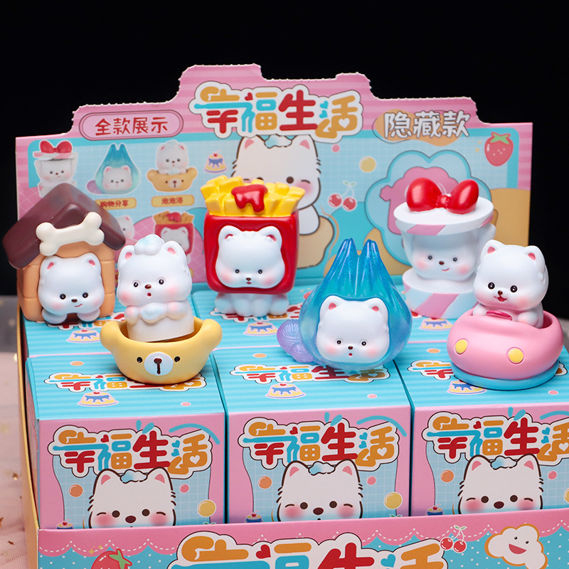トレンディな小さなマリア ブラインド ボックス クリエイティブかわいい漫画レインボー ポニー フィギュア子供の誕生日プレゼントの小さな装飾品|undefined