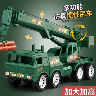 吊车大号超大玩具车玩具儿童工程车起重机吊机仿真惯性汽车男孩