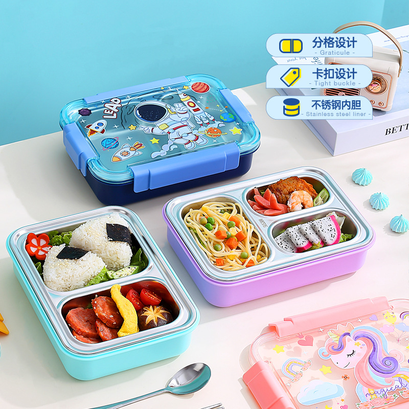 Lunch box for students stainless steel