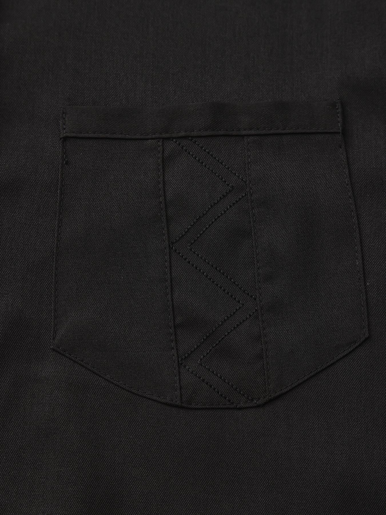 Men's Black Embroidered Thobe Arab Style Islamic Robe For Men_voghion.com