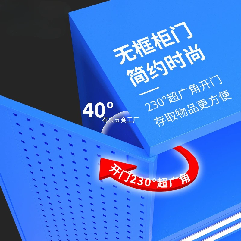 Прочный двухдверный инструментальный шкаф для мастерской, заводской шкаф для хранения, ящик для инструментов, шкаф для ремонта автомобилей, железный шкаф с утолщенными стенками