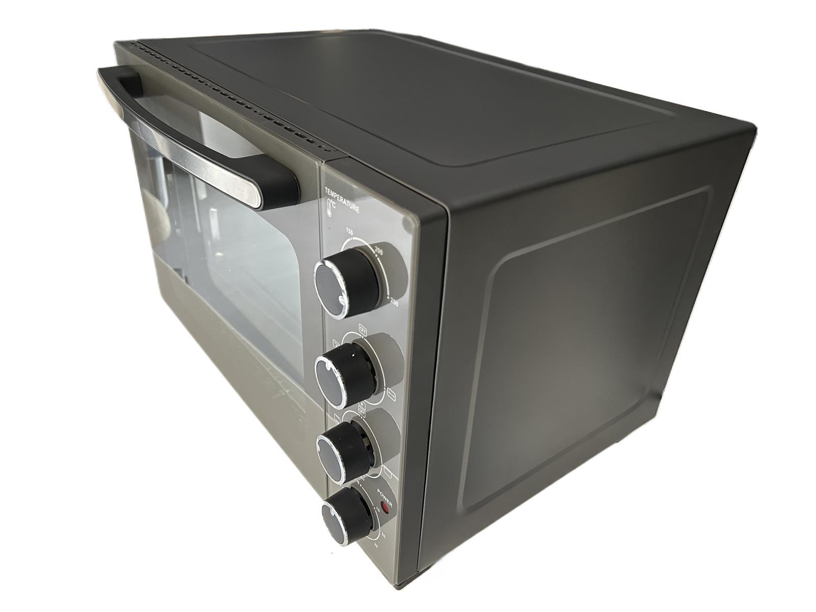 Comercio exterior horno eléctrico multifuncional 35L cuatro perillas CE certificación europea fuente fábrica directa horno doméstico KE35