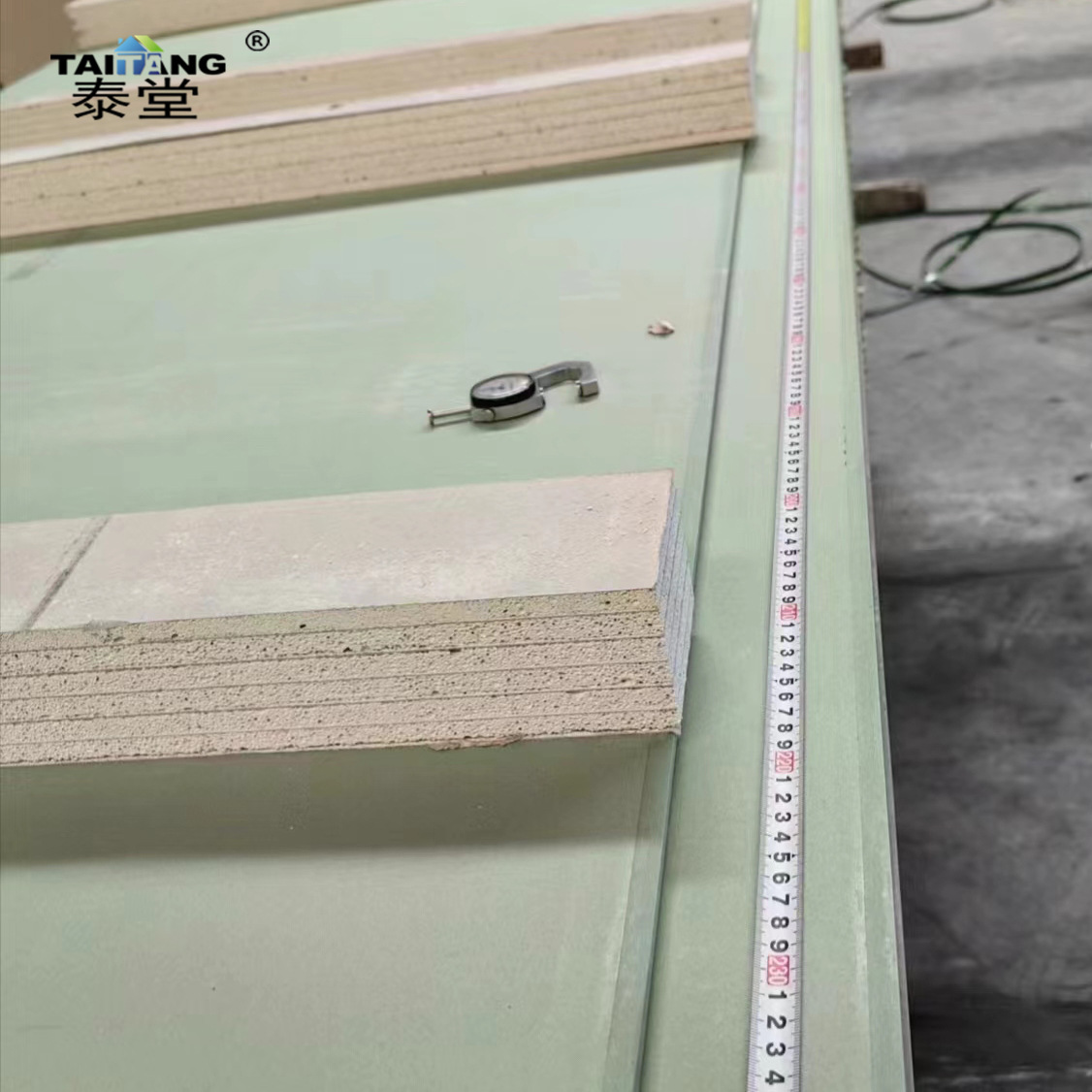 Placa de yeso de 10mm Placa de yeso australiana Planchas De Drywall De Yeso