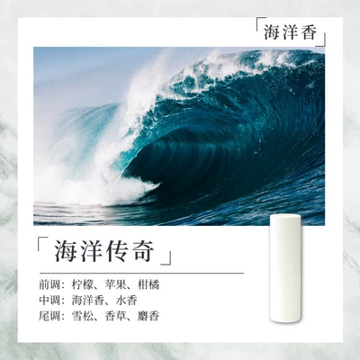 Car Perfume Aromatherapy — Replacement Core 10.5*38mm, Compatible - ocean-legend-10538mm