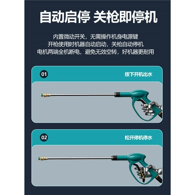 Car washing machine — Artifact Household 220V High Pressure Water