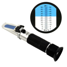 手持式折射仪 糖度计 盐度计 测糖仪 糖份测试仪冰点仪RHB0-32ATC