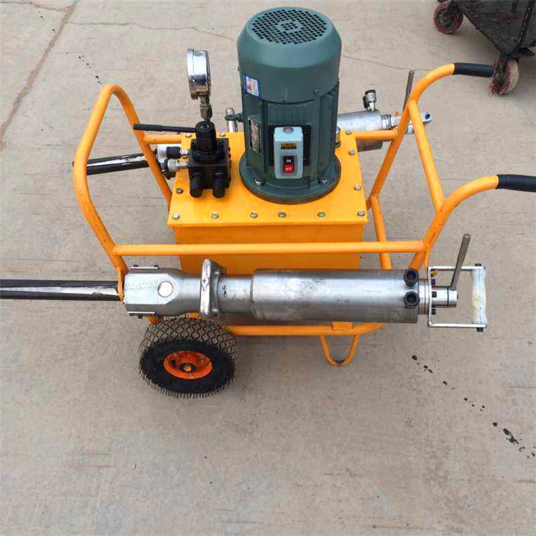 供液压劈裂机 电动液压岩石分裂器 柴油液压岩石劈石器价格