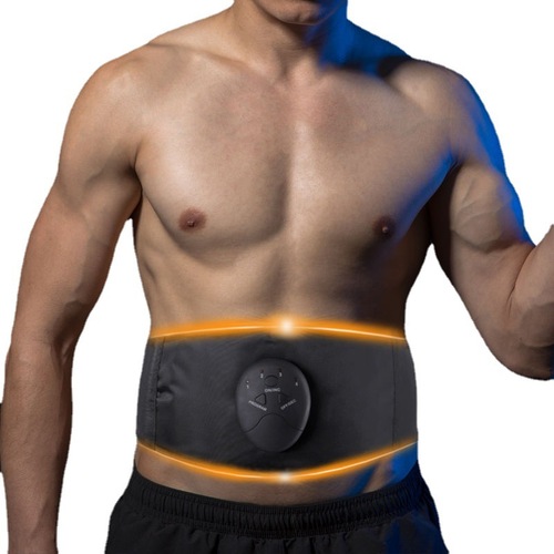Smart Abdominal Massager PU Leather Waist Belt Fitness Equipment Smart Abdominal Trainer Lazy Person Abdominal Fat Reduction Device