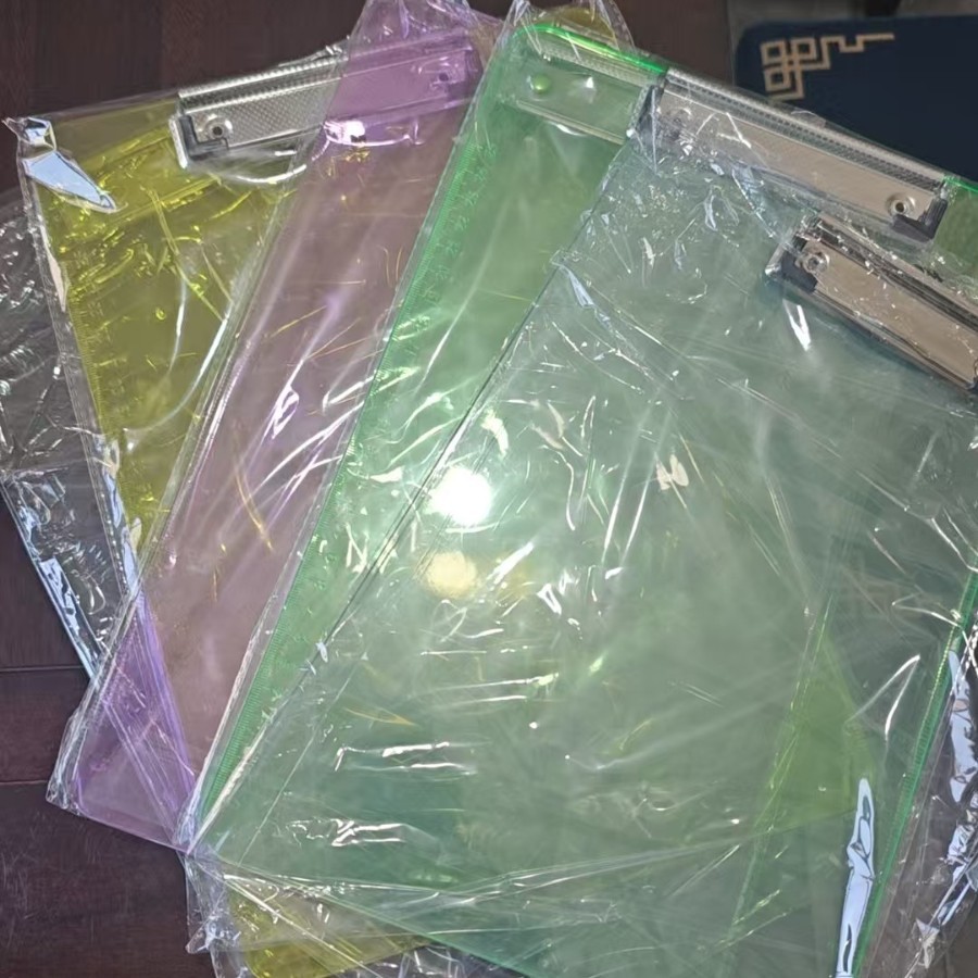 Libros de escritorio estante de plástico acrílico transparente abrazadera de libros estante de exhibición de libros