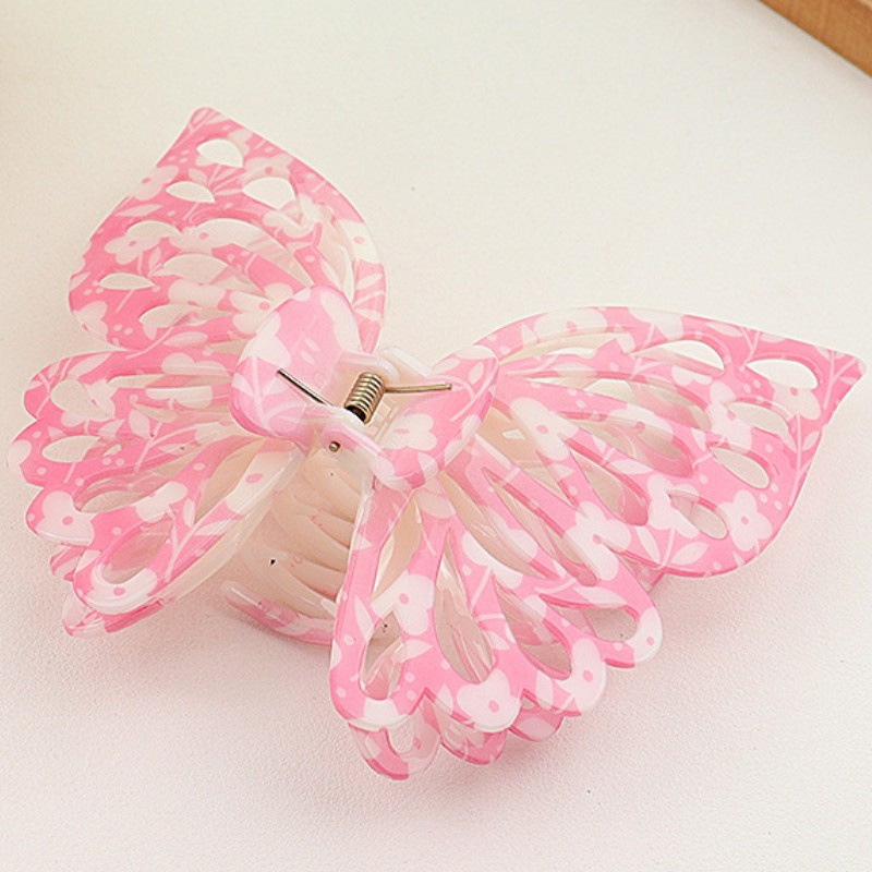 112g Weight Hair Clip, Hair Claws Hair Accessories Type 1 Piece Quantity Holiday, Daily Occasion Plastic Material Butterfly, Horse, Fish, Shark Pattern Women's Gender Elegant, Sweet Style Elegant Sweet Women's Butterfly Horse Fish Plastic Hair Clip Hair Claws 5