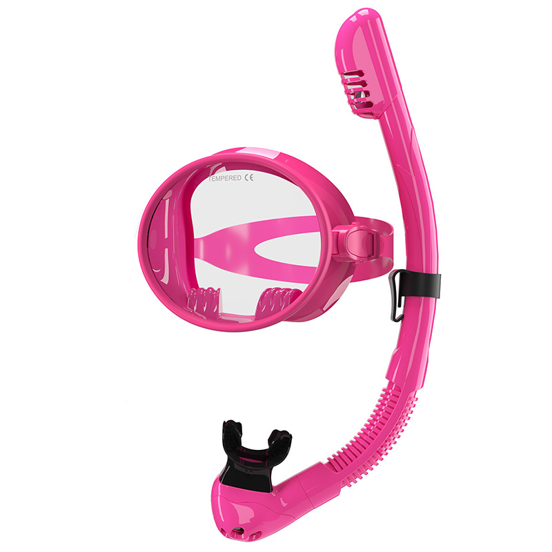 [Hot-Selling Item] Snorkeling Set, Fully Dry Snorkel + Large Frame Diving Goggles, Professional Diving Equipment