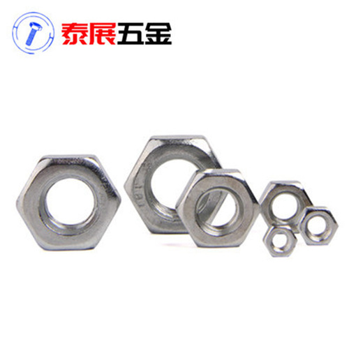 UG73 nut American galvanized grade 5 inch nut American fine tooth hexagonal nut 1/4--2 inch 8.8 grade hexagonal