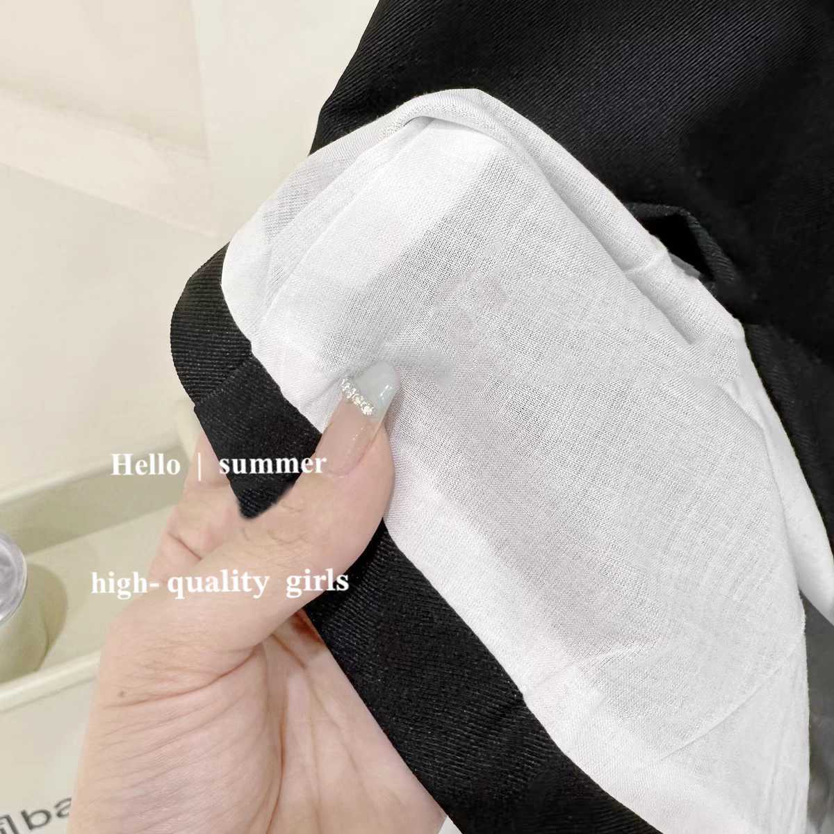 Xianning Seven baby Girl Little Fragrance Vestido de vestir 2025 verano nuevo espectáculo de cumpleaños chaleco vestido de princesa marea