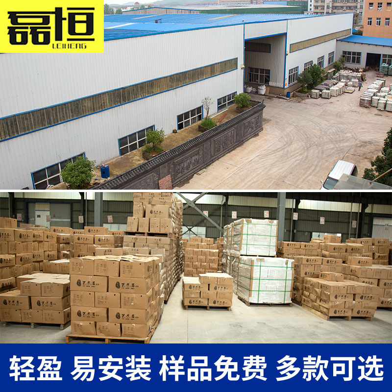 Pu ladrillo cultural tablero grande luz exterior pared antigua Villa decoración tienda piedra ligera cuero piedra cultural fabricante