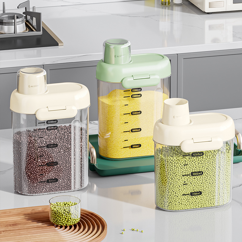 Food-Grade Grain Storage Box Pet Cat Food Dog Food Sealed Storage Tank Kitchen Insect-Proof and Moisture-Proof Sealed Tank