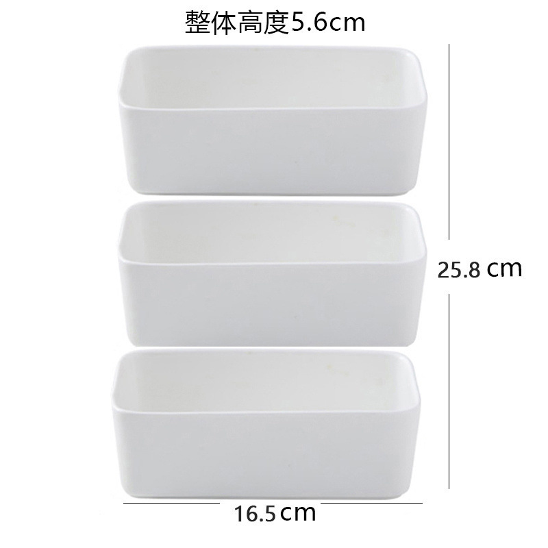 长方形碟子专用方蒸碗蒸蛋碗陶瓷烤箱小吃零食电蒸锅碗家用点心|undefined