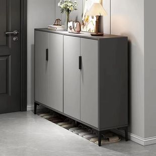Clearance Shoe Cabinet Home Doorway New Chinese Style Explosive Large Capacity Modern Simple Door Integrated Wall Storage Cabinet