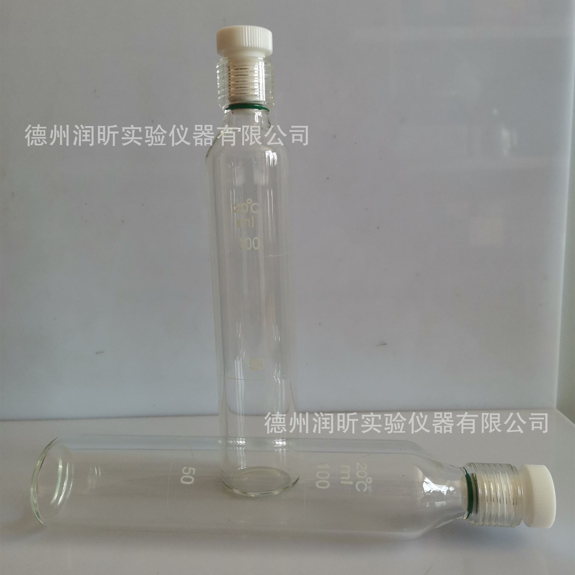 具塞防爆耐压比色管 四氟螺口耐酸耐碱塞10/25/35/50/100ml 现货