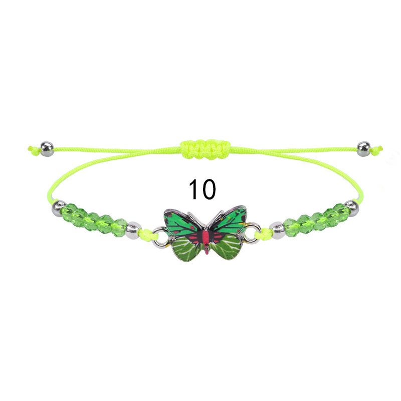 Moda Mariposa Aleación Tejido De Punto Mujeres Pulsera 1 Pieza display picture 6