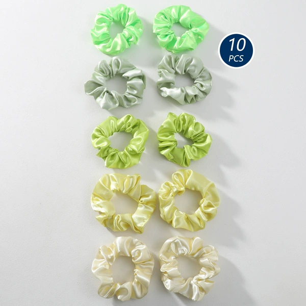 10pcs yellow and green