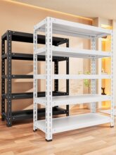 货架置物架仓储多层家用仓库超市一体靠墙架子储物收纳货物架角钢