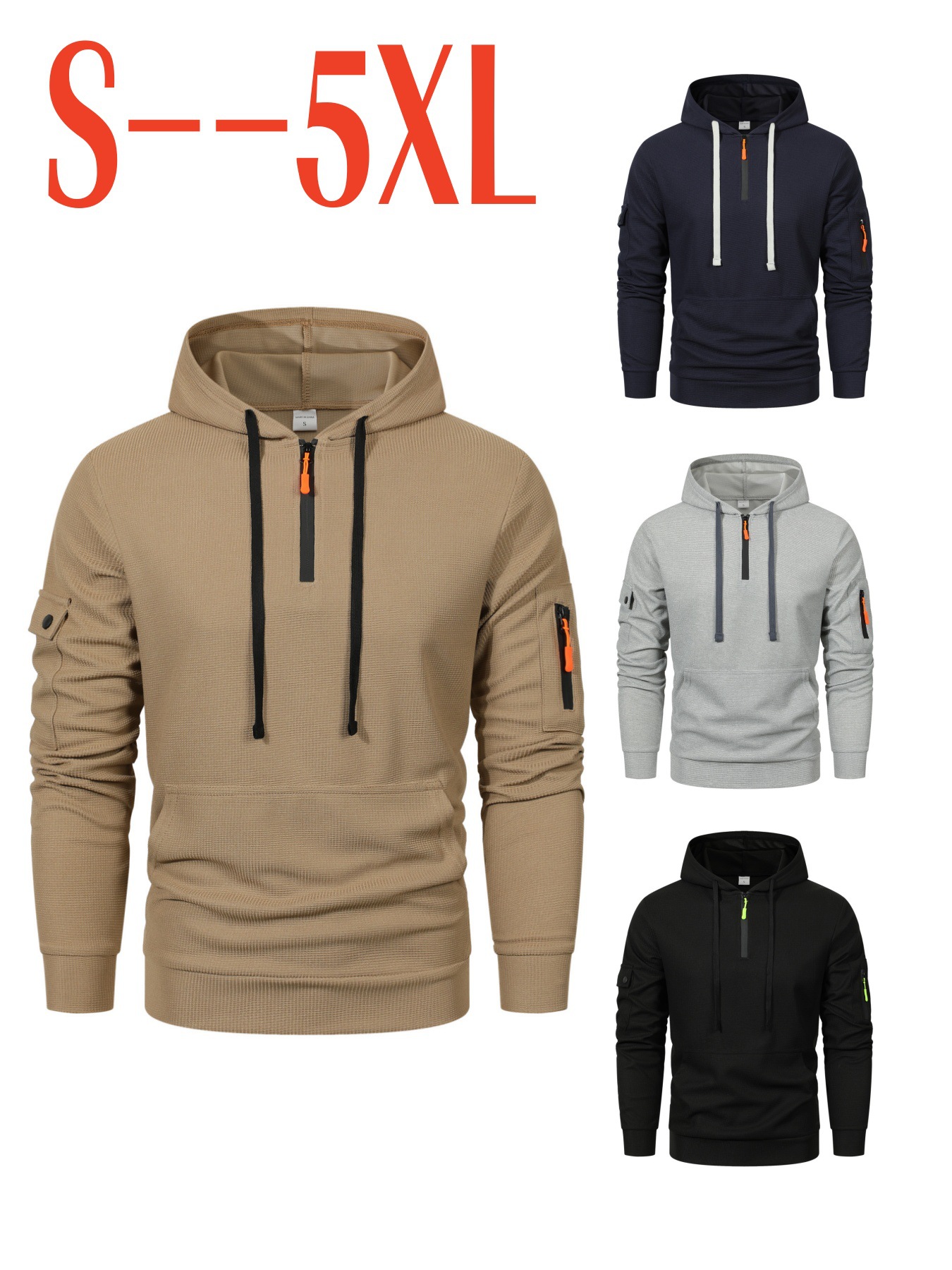 sweatshirt with zipper