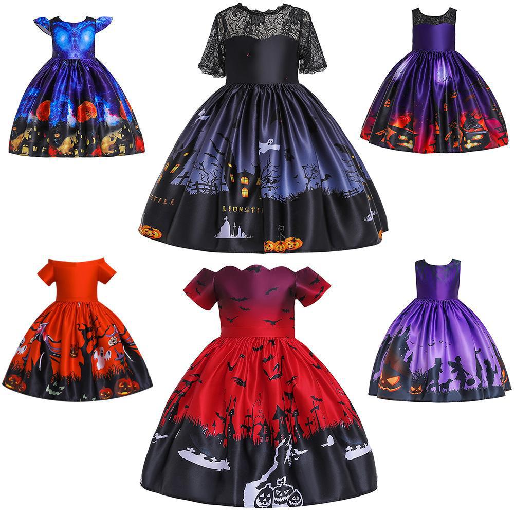 Cross-border Trade cosplay Dress Amazon Halloween Costume Printed Cartoon Children's Holiday Costume