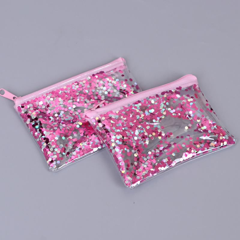 彩印塑料防水拉链包装袋定制 PVC收纳拉链儿童笔袋学生文具袋