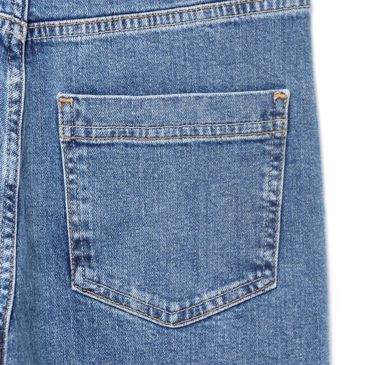 Women's Clothing High-Waisted Straight Leg Jeans Women's Style Summer Patch Pockets For Formal & Casual For Women_ecoleips.com