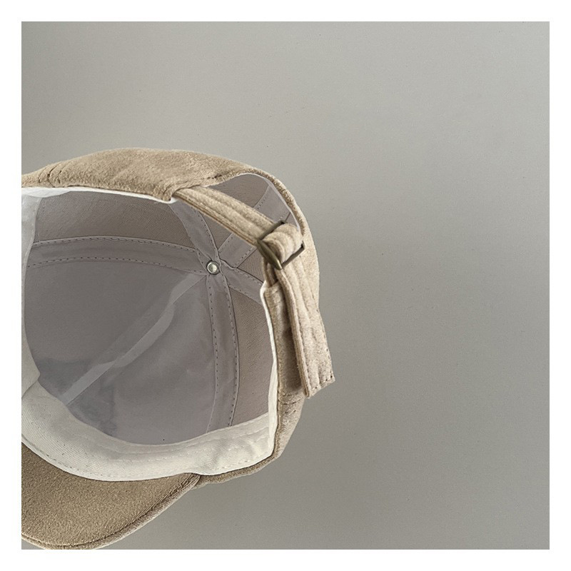 Gorra de Béisbol de Visera Corta para Bebé de Algodón Protección Solar para Primavera y Otoño image 4