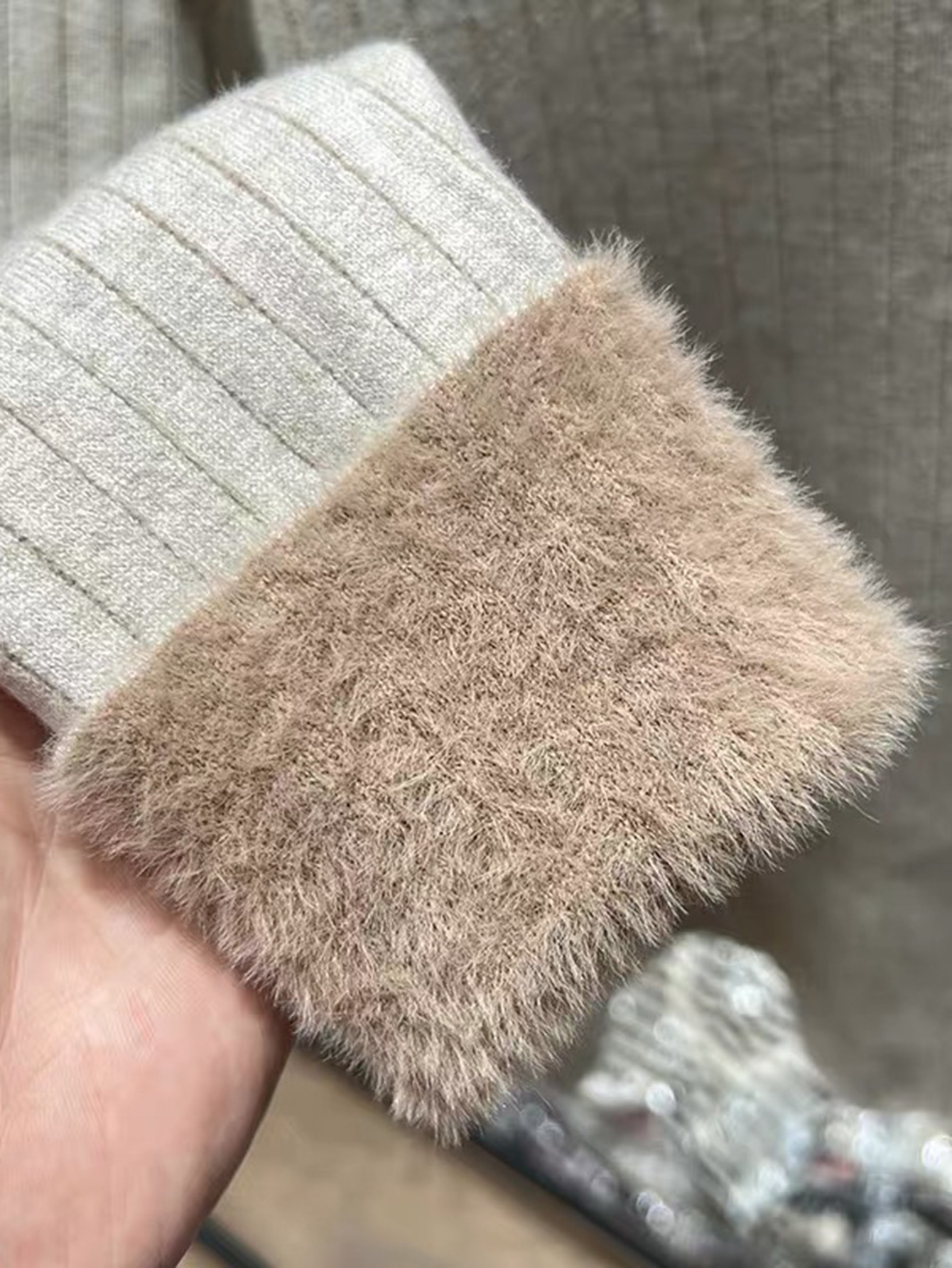 Kaikuo transfronterizo Europa y América Casual plush cuello V camiseta de manga larga suéter de mujer 2025 otoño y invierno Amazon estación independiente