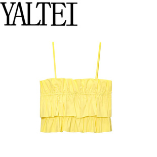 [ZAR  春季新款女装欧美风法式时尚设计 府绸短吊带3897105300]