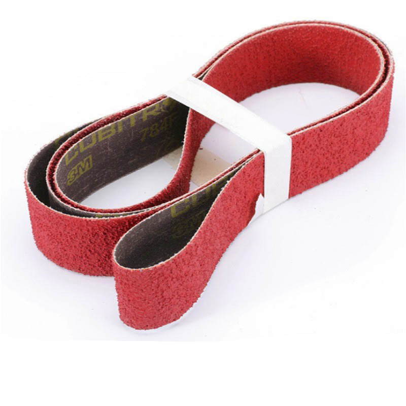 3M984F 2100*50 36+砂带 铝黄铜碳钢钴镍合金去毛刺加工研磨 抛光