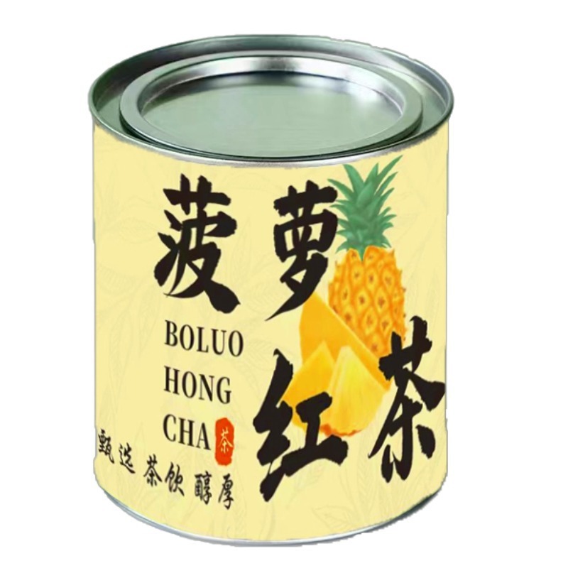 [파인애플 홍차] [250g 캔] [핫셀링 모델] - [정통 파인애플 홍차를 맛보세요]