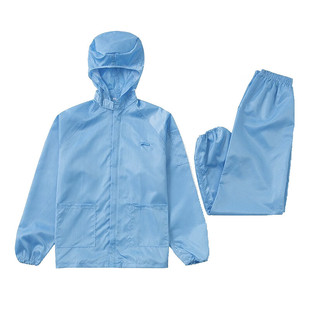 VLEN Anti-static Work Clothes Split Hood Dust-free Clean Clothes Dust-proof Paint Protection Work Clothes