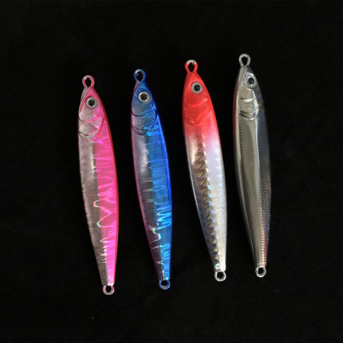 Fishing Lure Simulation Fish Small Iron Plate Fake Baithook Fishing Gear Lure Iron Plate Metal Lead Fishing Bait Casting Imitation Japanese Manufacturer Fish