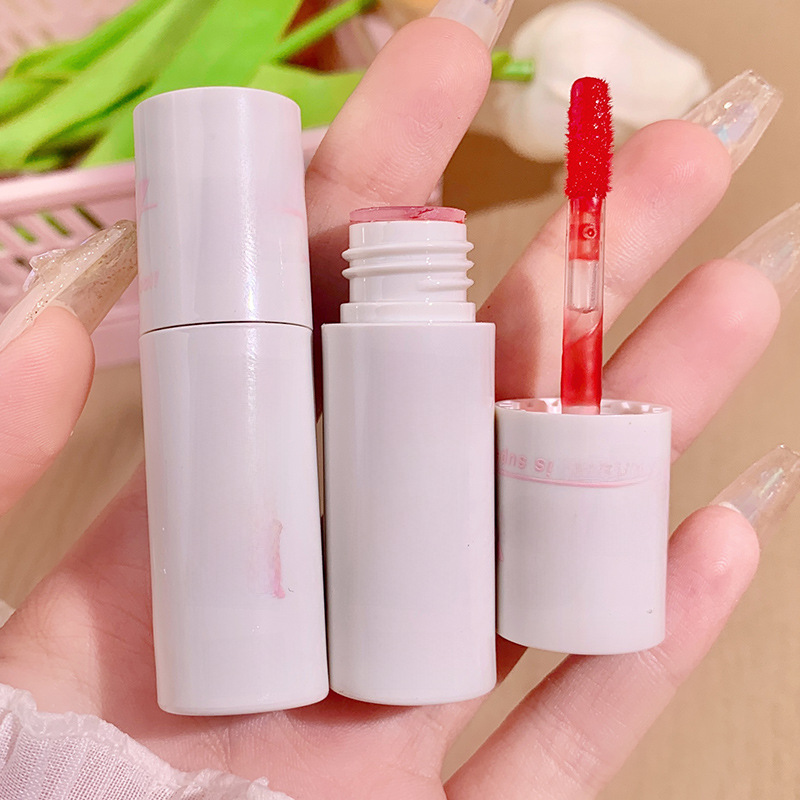 Xixi Smart Water Mist Lip Glaze Matte Matte Non-Stick Cup Lip Mud Dudu Lip Water Glossy Lip Glaze Student Party Affordable