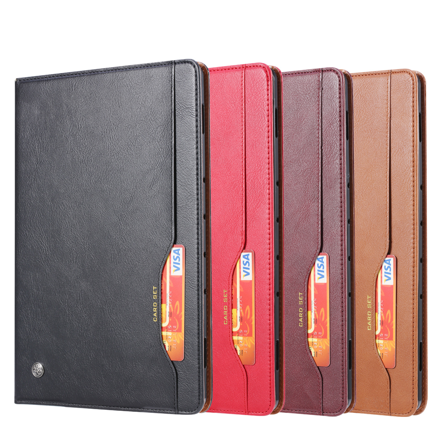 Aplicable a Samsung TAB S8 Funda de cuero X700 cartera Flip Funda de cuero tableta magnética funda protectora